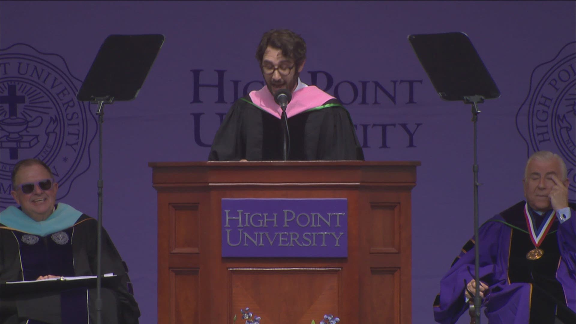 Josh Groban Speaks To HPU Graduating Class