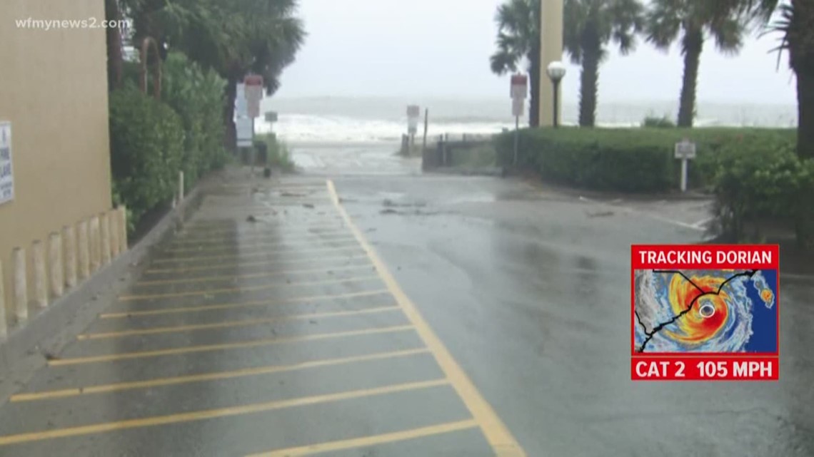 Myrtle Beach Suffers Dangerous Conditions During Hurricane Dorian