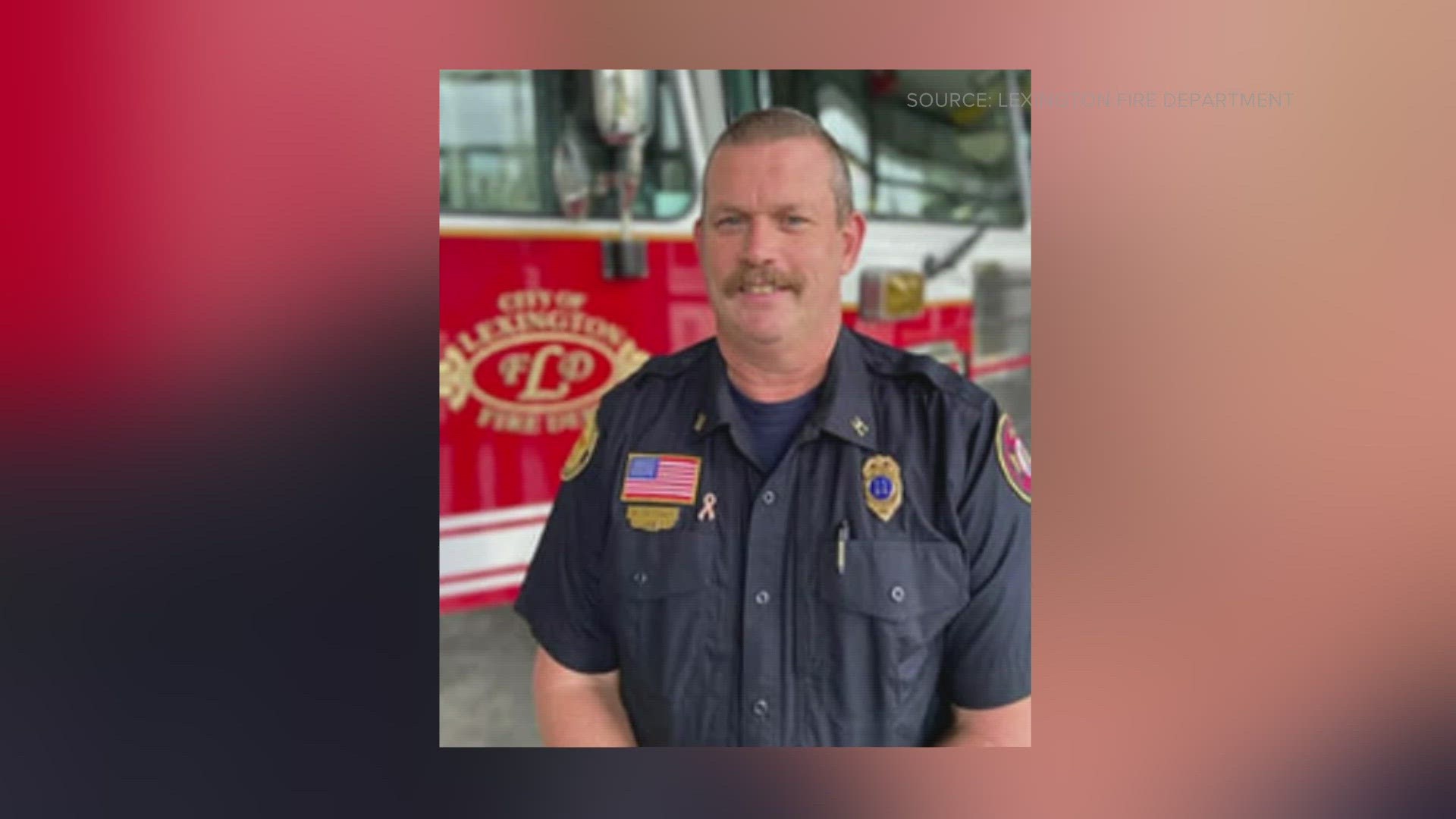 Captain Ronnie Metcalf died from injuries sustained during a fire.