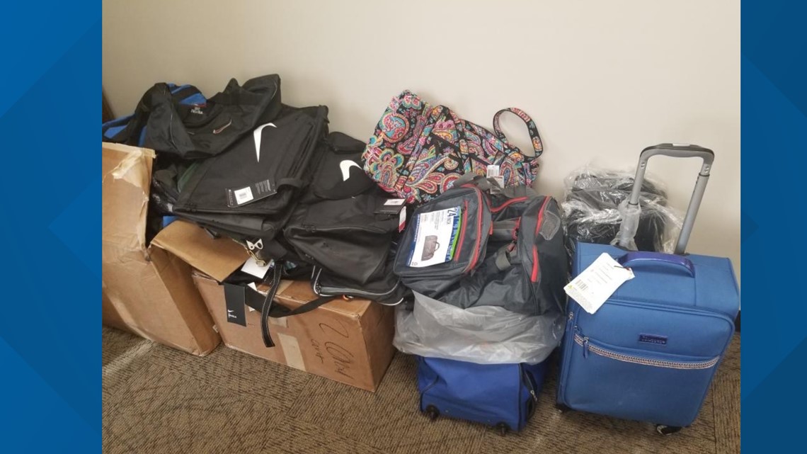 St. Louis foster care organization receives colorful luggage donation