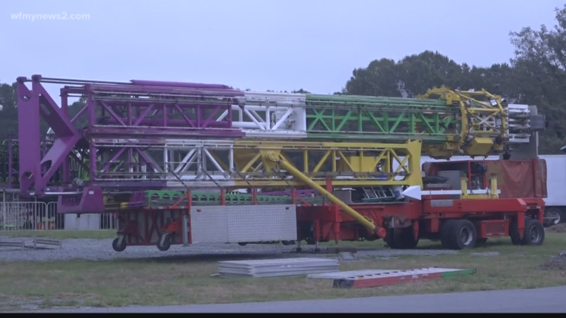 Florence Impacts Shipments Of Rides For Dixie Classic Fair
