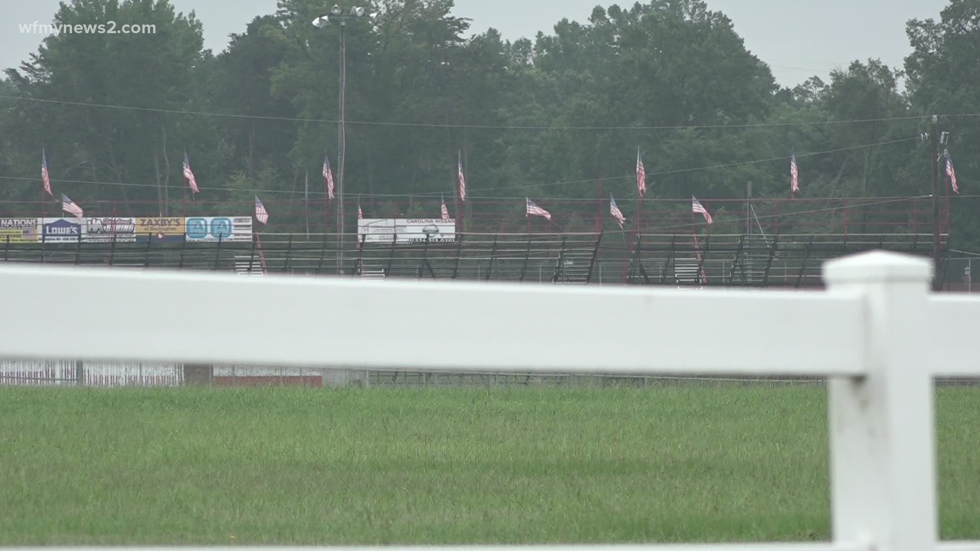 Ace Speedway was ordered by a judge to shut down business after the NCDHHS filed a temporary restraining order. The track is looking at options for reopening.