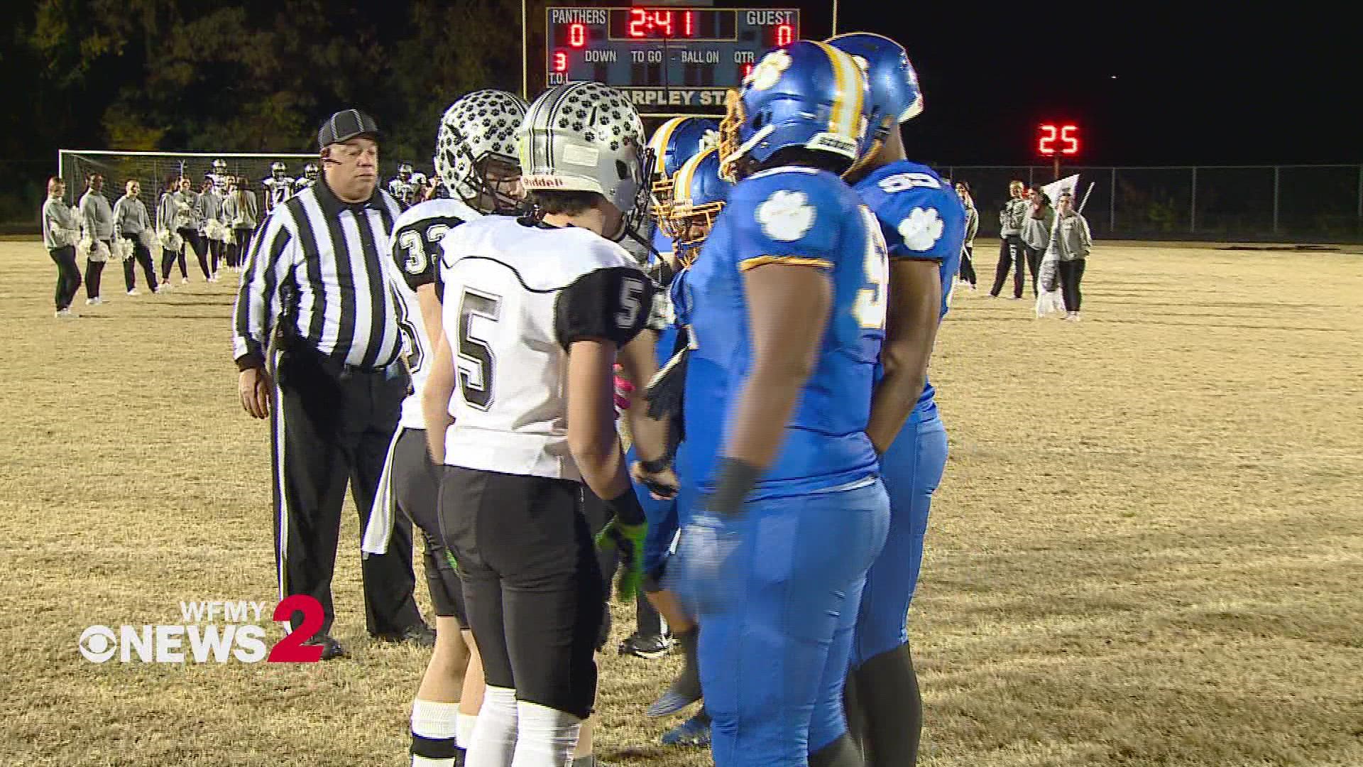 Dudley gets the win in our FFF Game of the Week.  The Panthers advance to the Third Round of the 3A West Playoffs