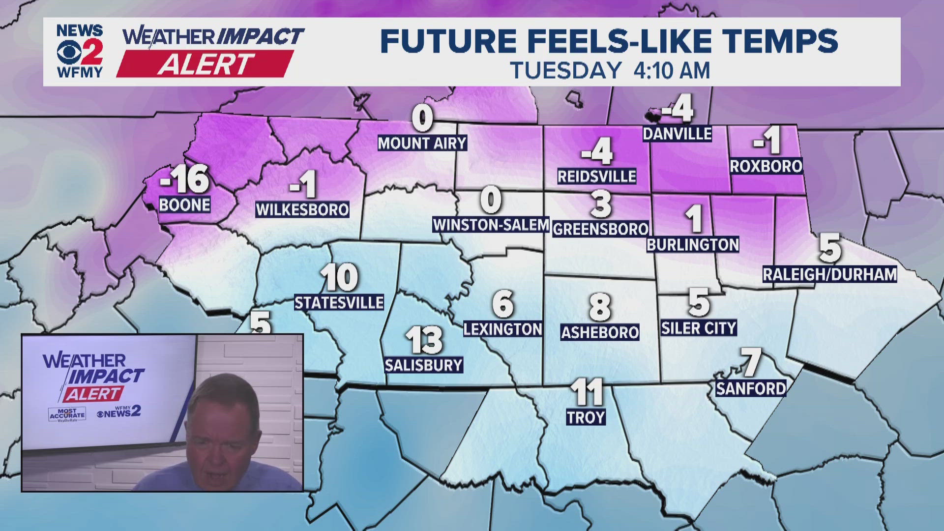 Weather Impact Alert: Dangerous cold ahead, Meteorologist Ed Matthews ...