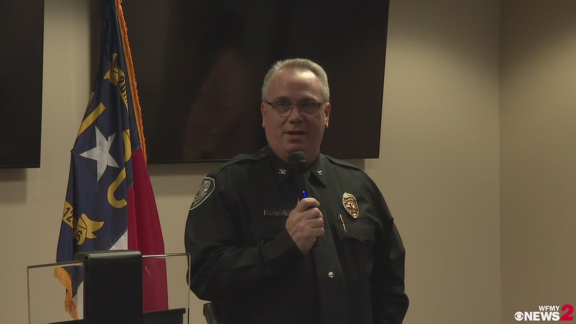 Wayne Scott became Greensboro Police Chief in 2015.