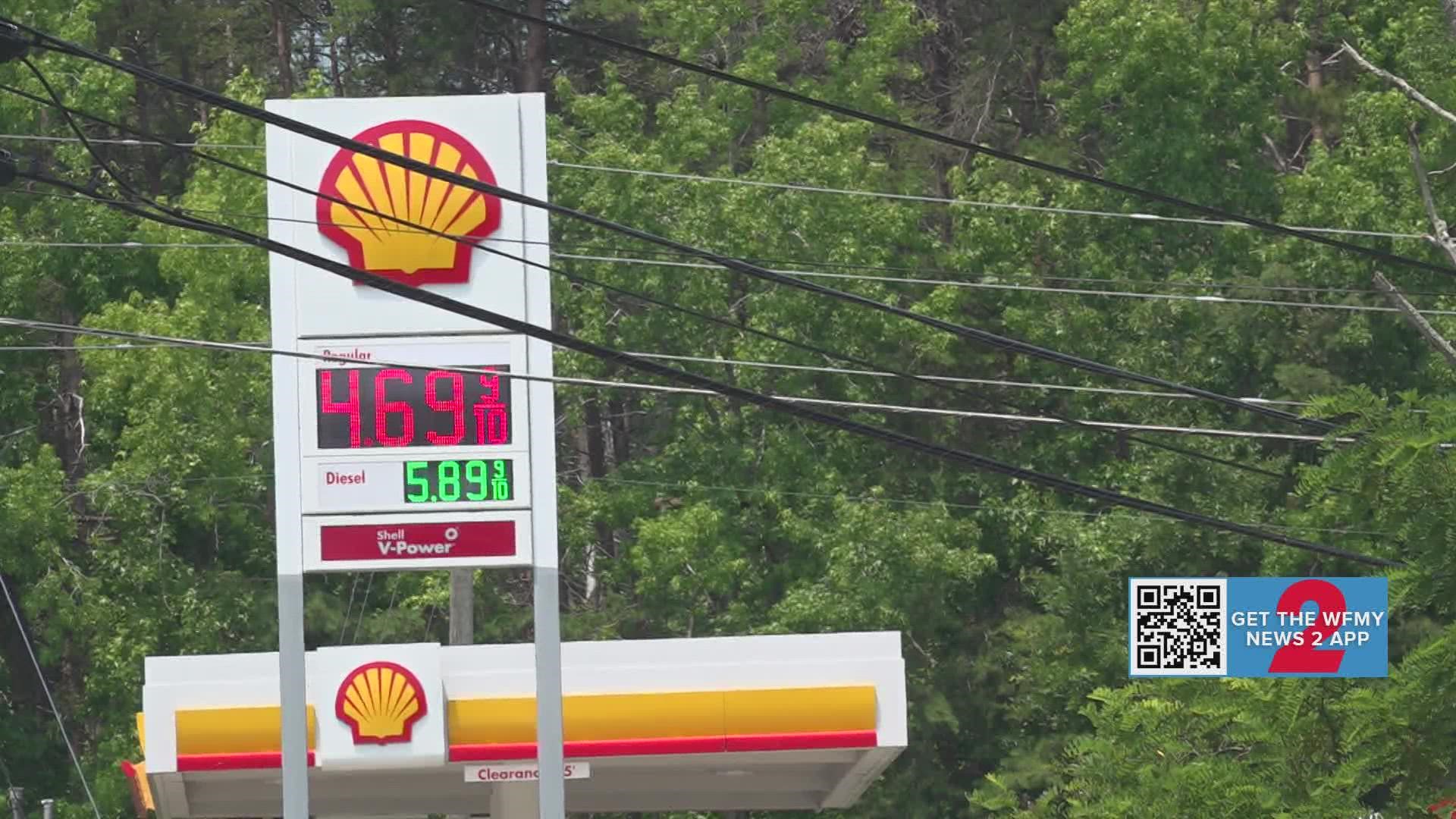 Gas Buddy said if a gas station is in an area with a lot of competition, that could keep prices lower.