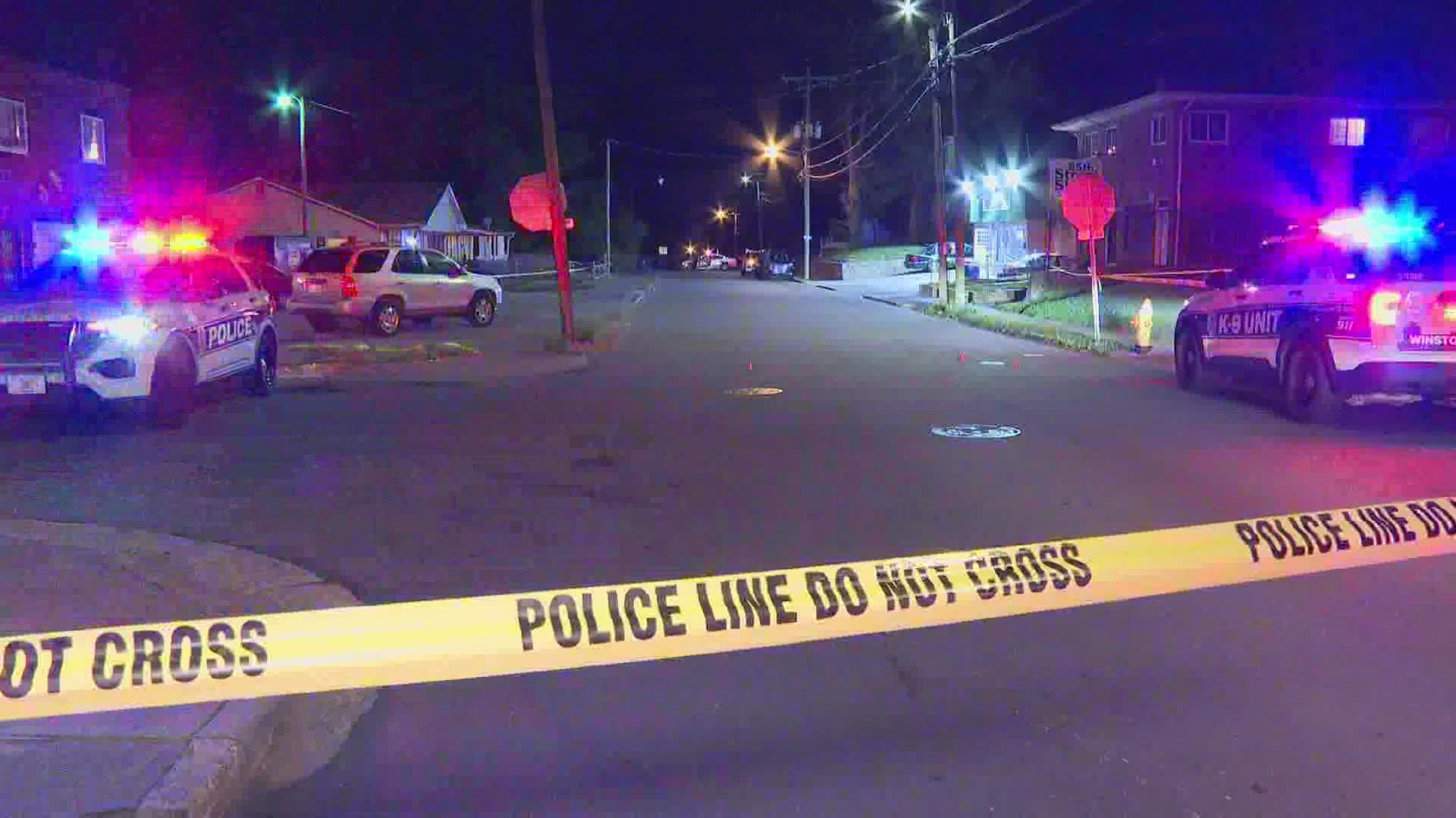 Seven people were injured in a Sunday evening shooting in Winston-Salem.