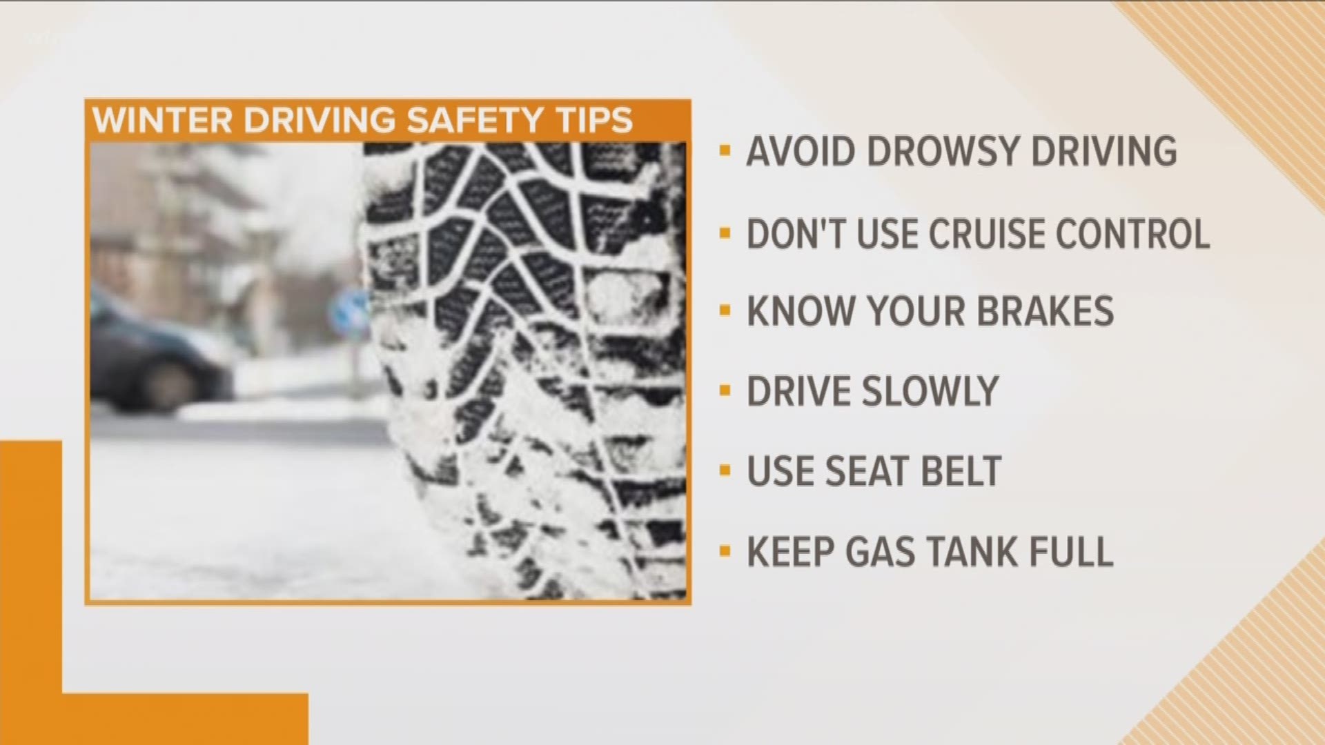 Over 1,300 people are killed in vehicle crashes on snowy, slushy, or icy pavement annually.