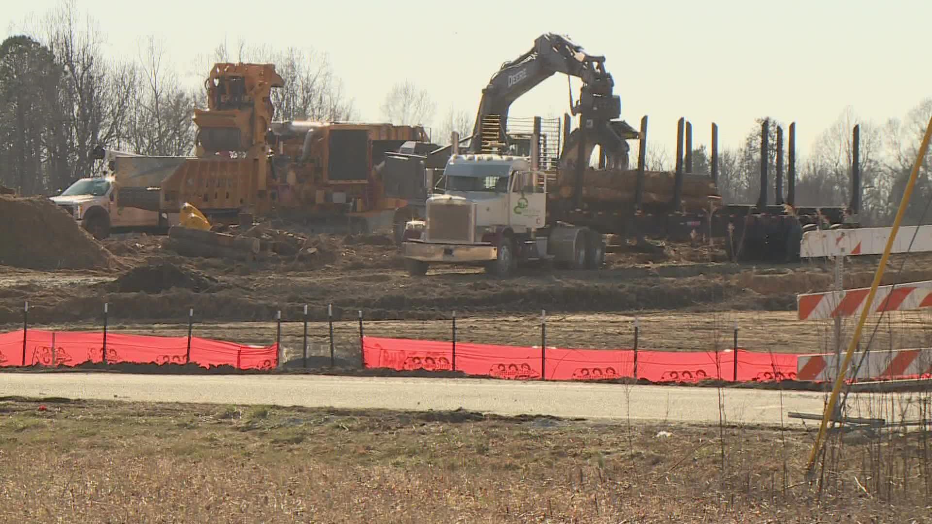 Soon Toyota will begin building its new battery manufacturing plant at the Greensboro-Randolph megasite.