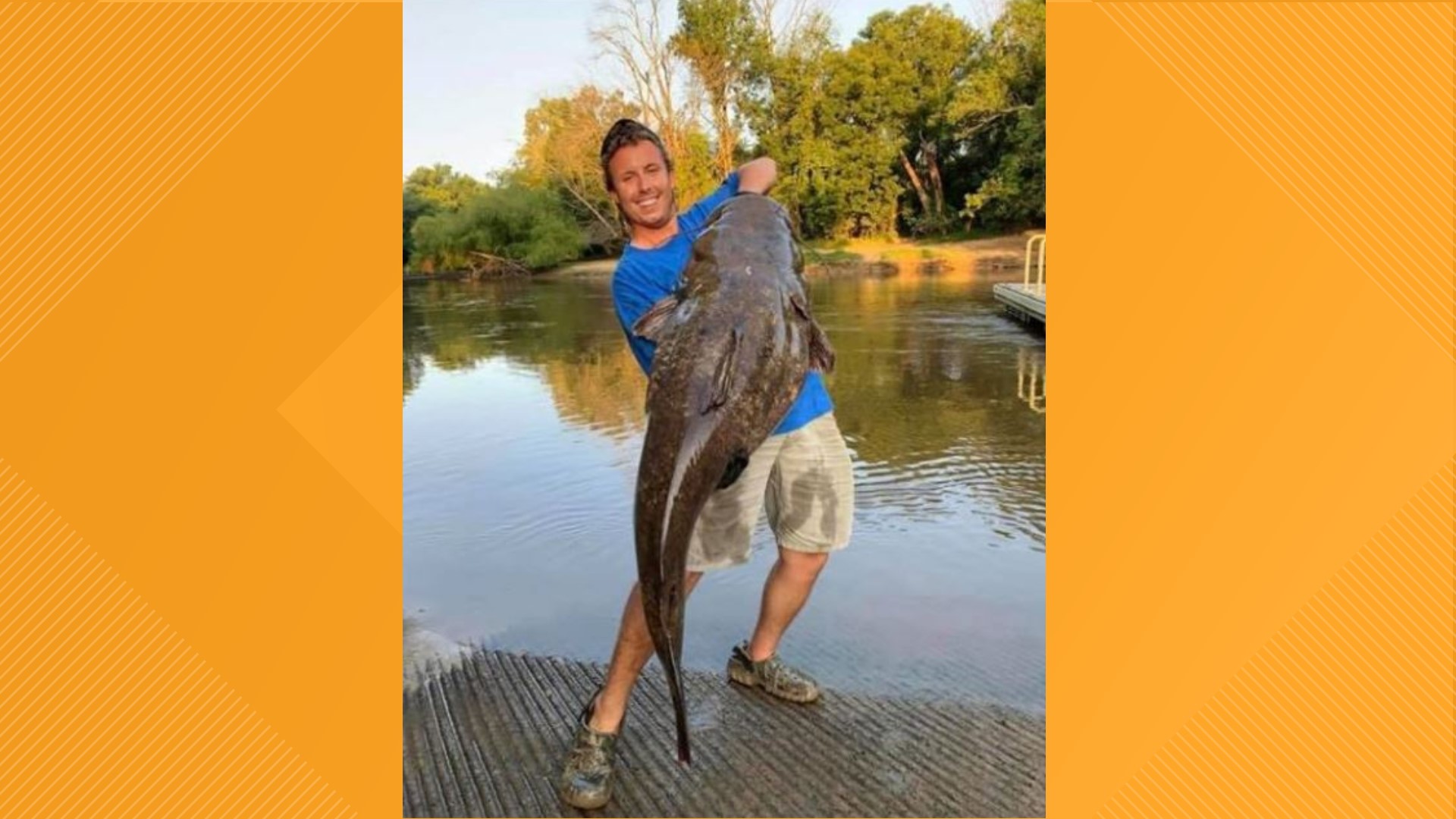 Two North Carolina catfish records broken with 121pound and 78pound