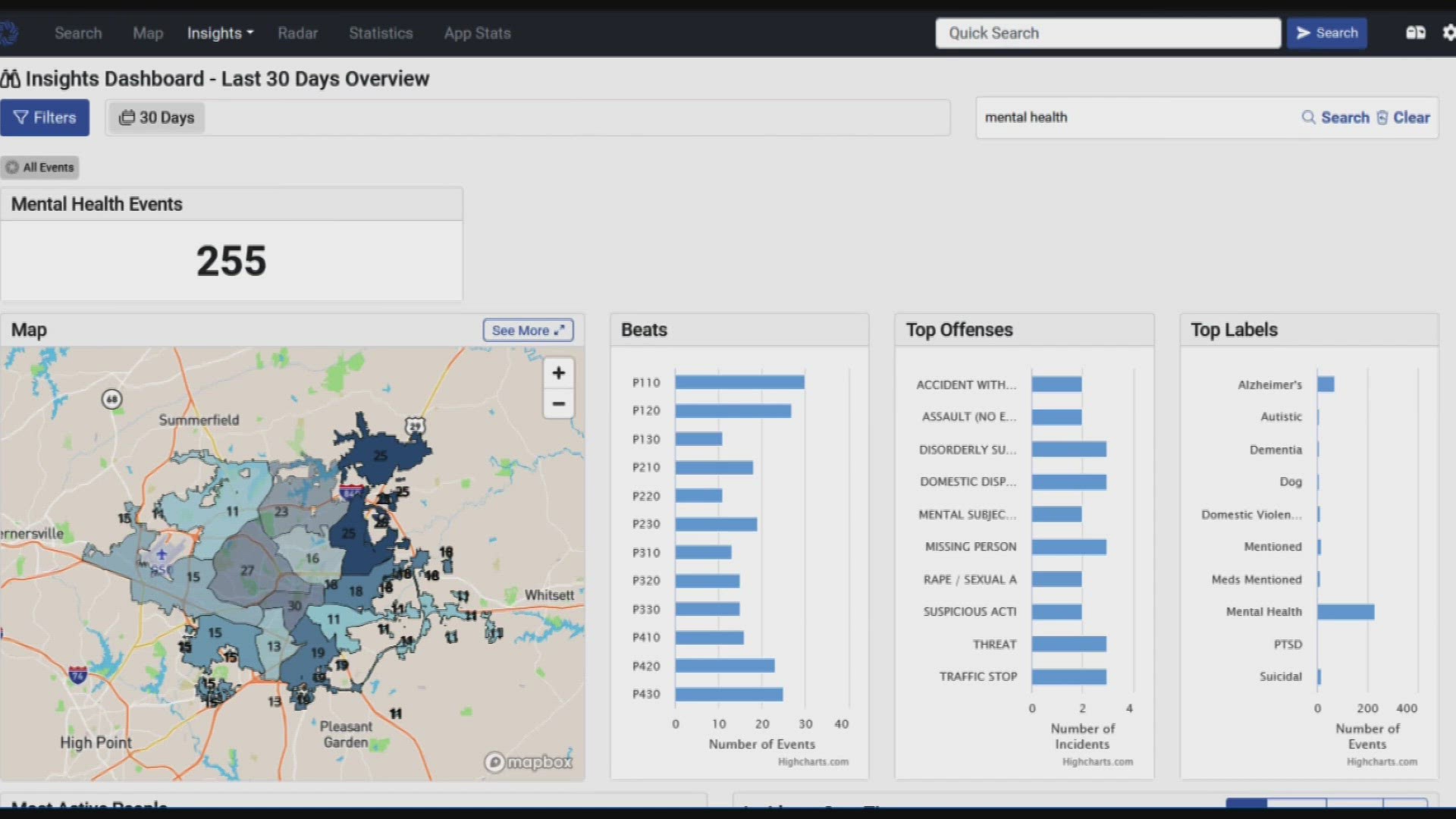 ForceMetrics lets police access information quickly.