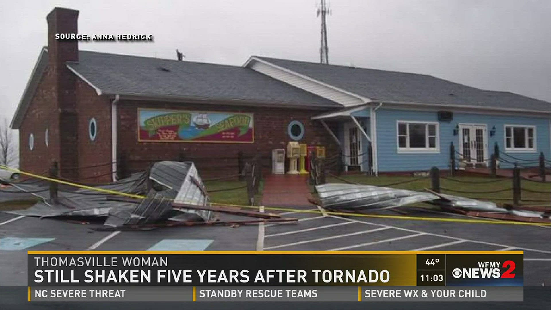 Thomasville Woman Still Shaken 5 Years After Tornado