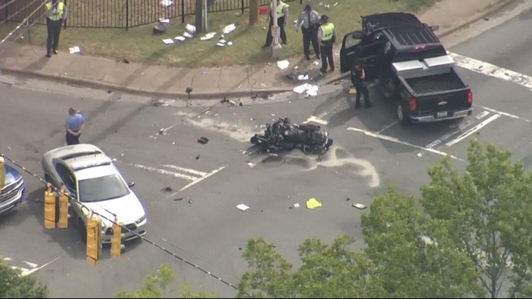 NC State Trooper Critically Injured in Motorcycle Crash in Charlotte