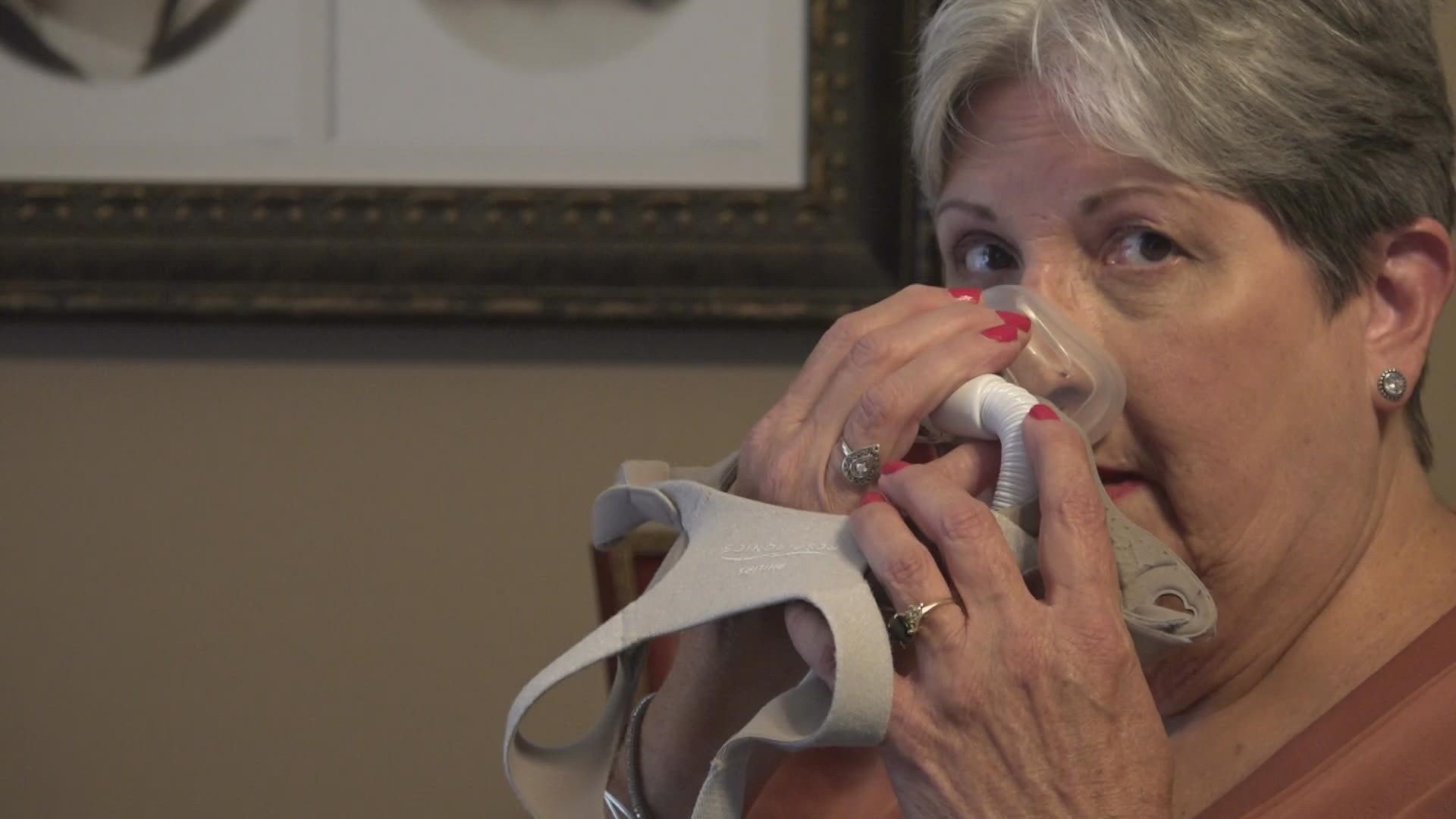 The CPAP machine had a problem that could cause users to inhale toxic gases. A Triad woman had issues getting a replacement.