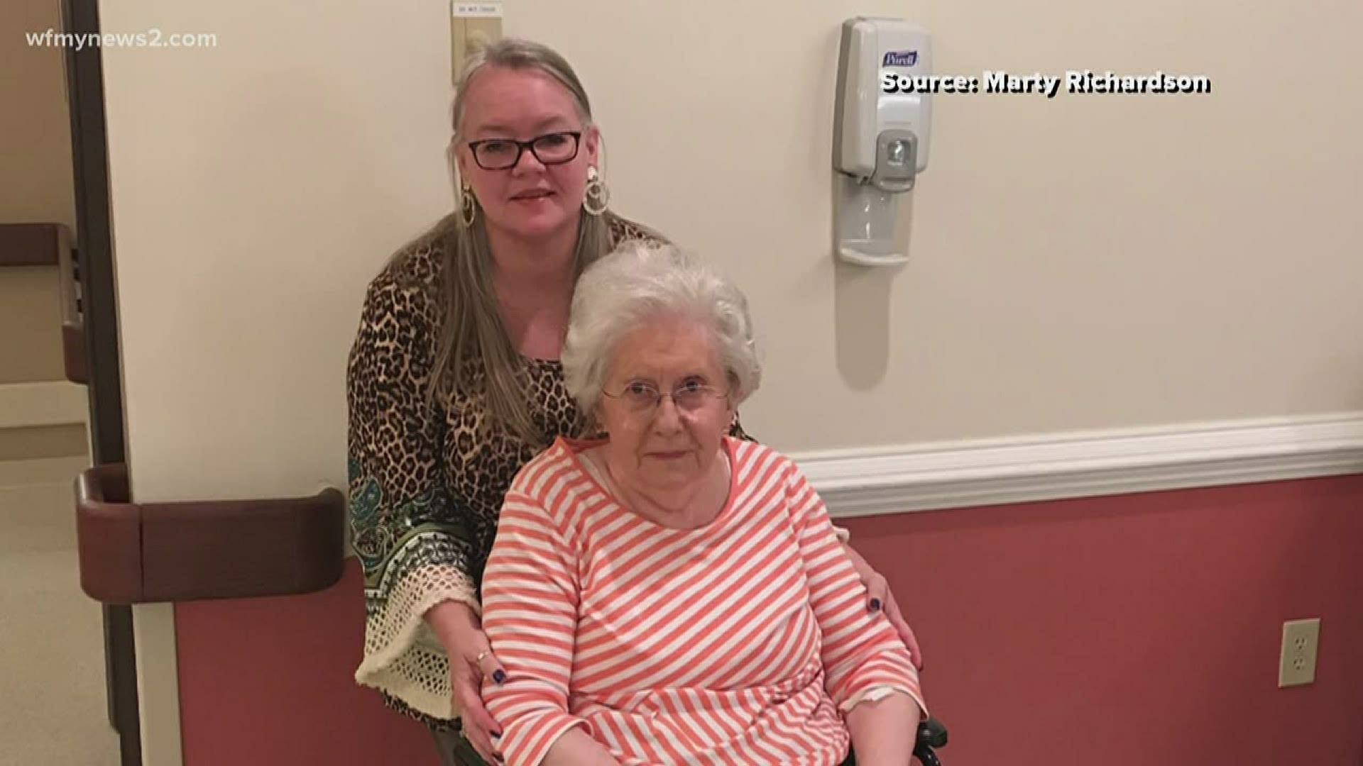 The last time Marty Richardson visited her mother at Camden Heath and Rehab was March 12.
Since then, more people at the Greensboro facility have tested positive.