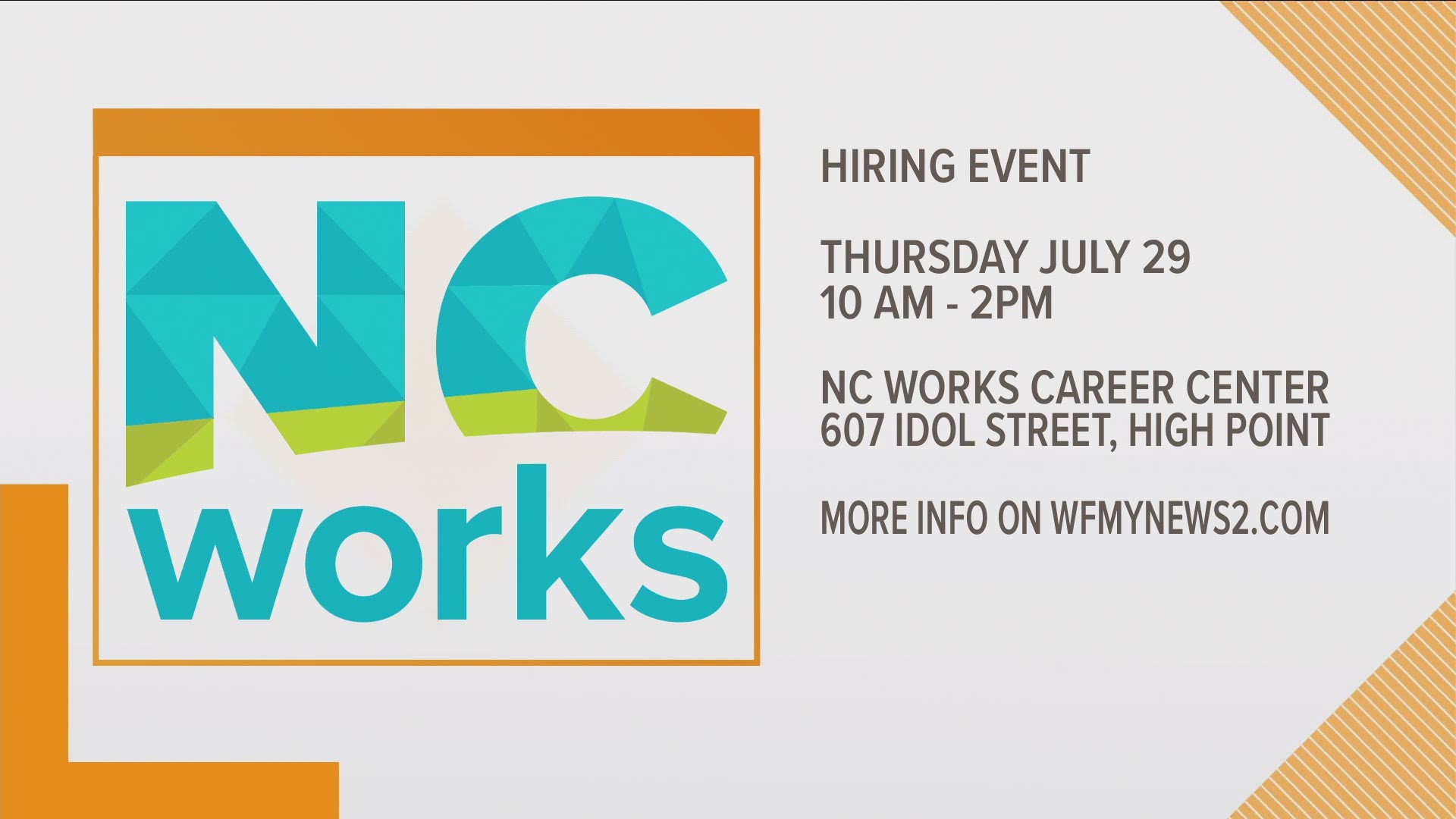 Thursday at the Career Center in High Point