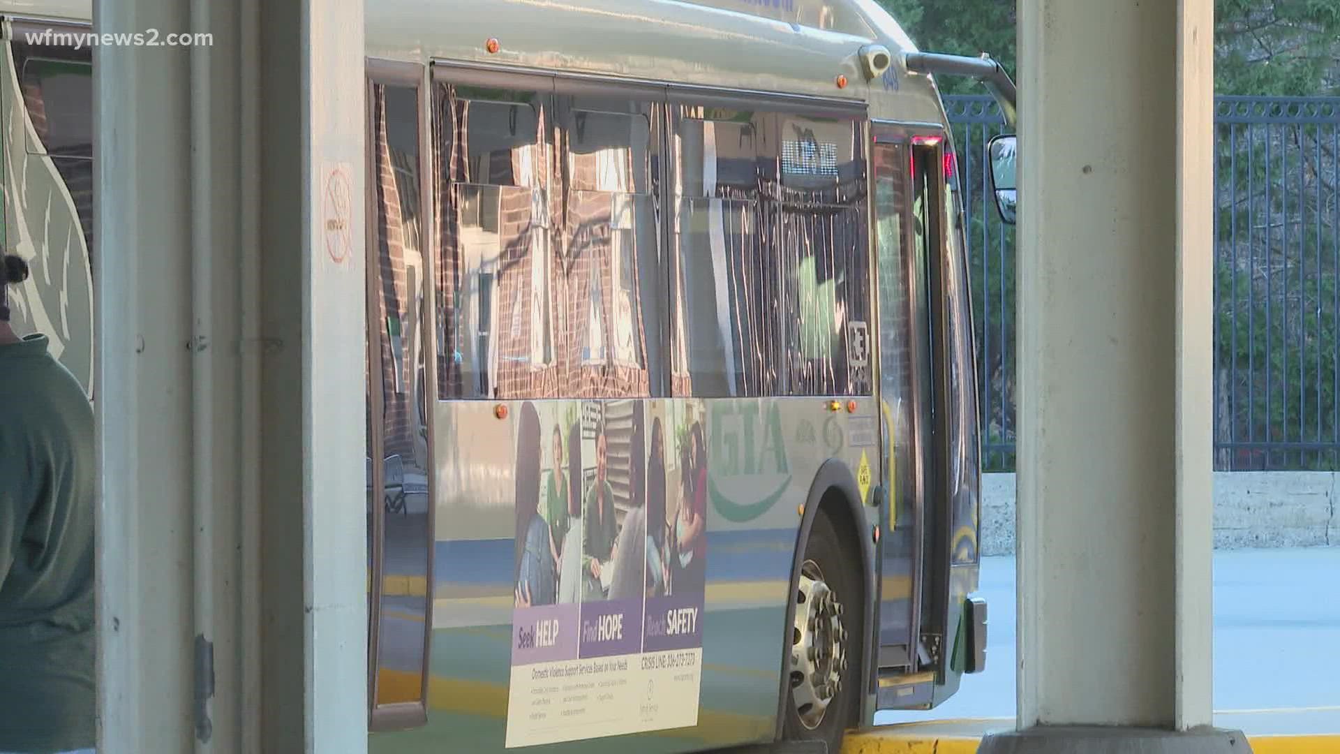 As Guilford County Schools struggle to fill bus driver vacancies, one staff member rode the city bus to learn what students have to go through.
