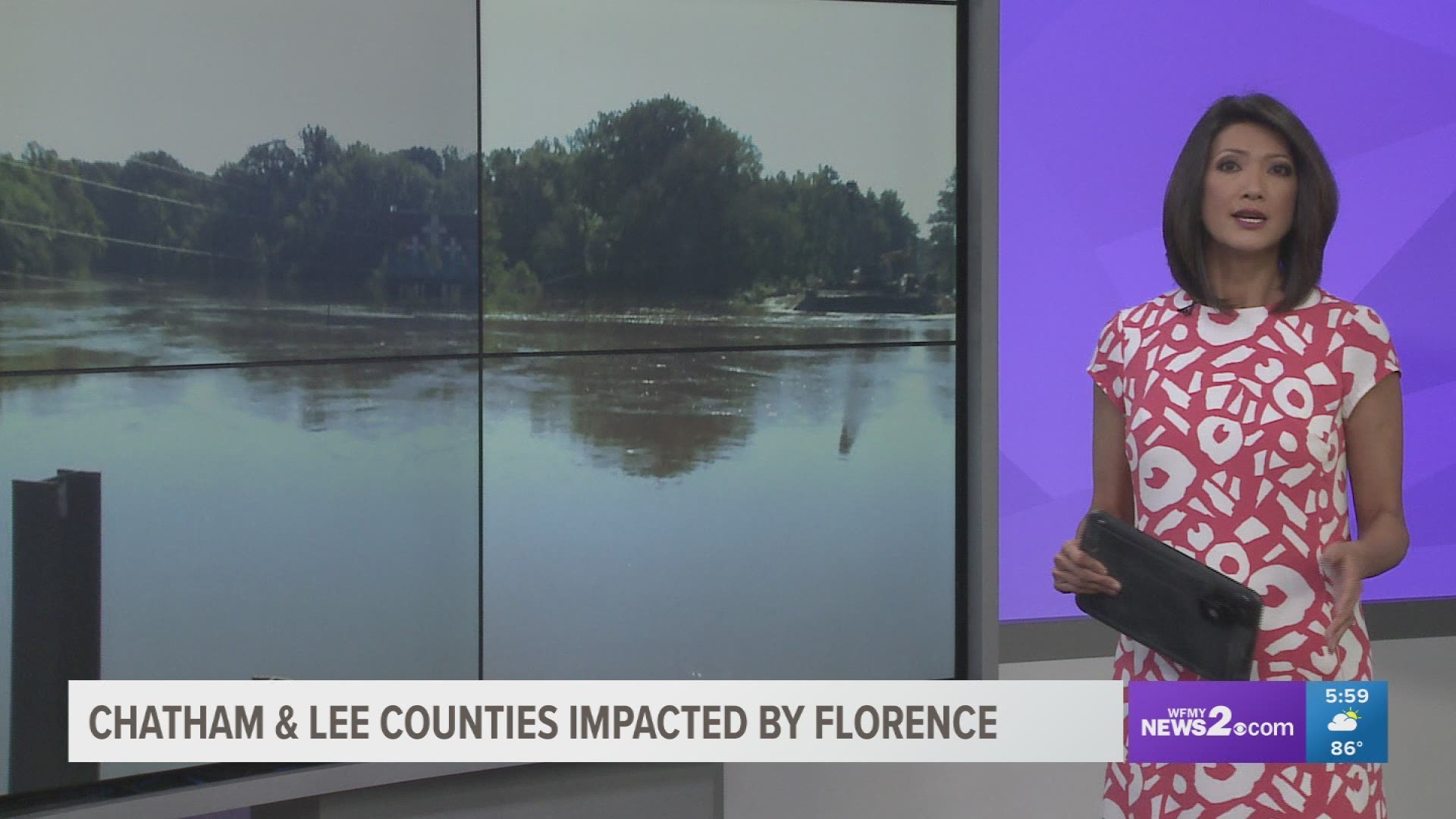 Chatham & Lee Counties Impacted By Florence