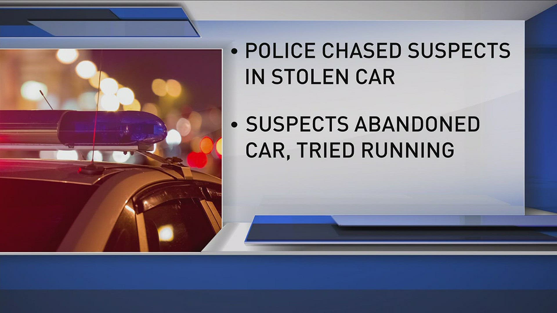 Suspects Lead Police On Chase In Winston-Salem | wfmynews2.com