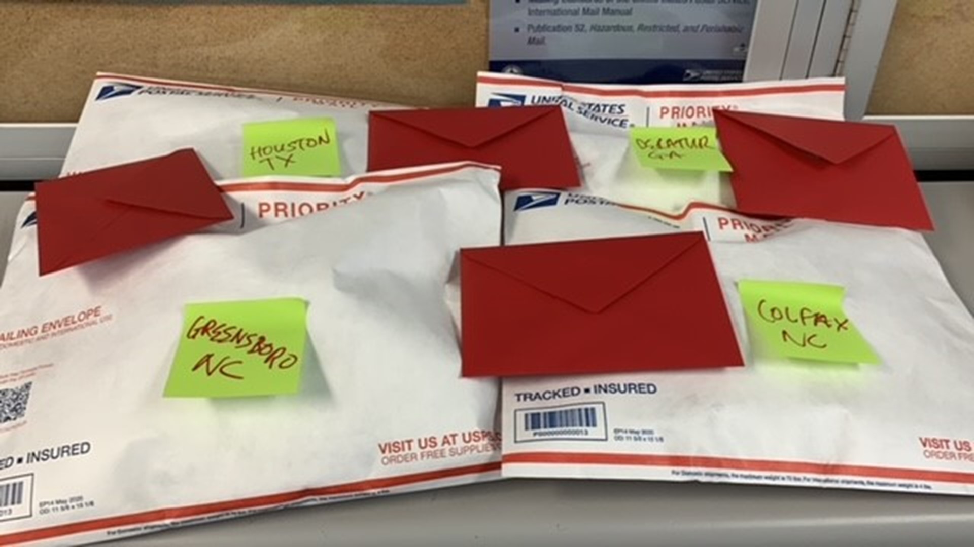 How long could it take a USPS holiday package to arrive?