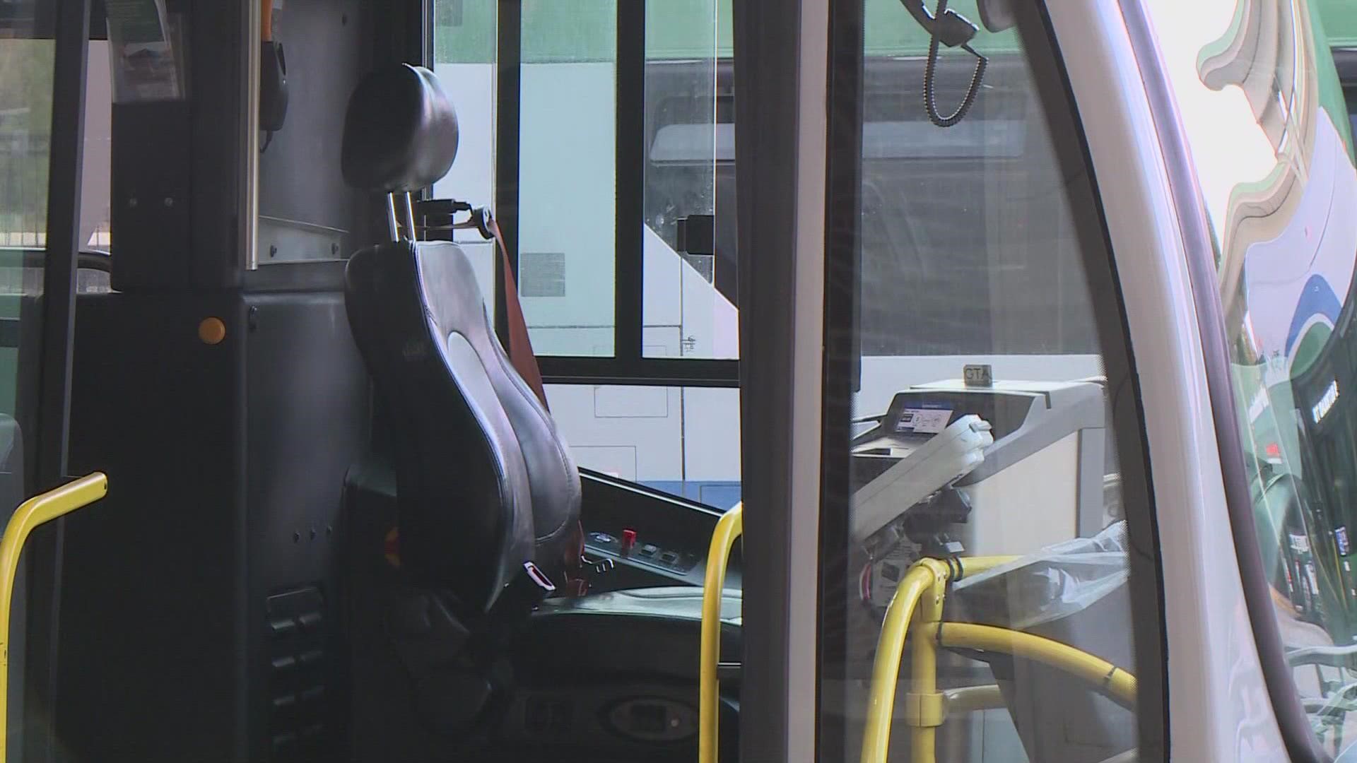 GTA buses stopped running Tuesday morning after drivers walked out. Services resumed that afternoon.