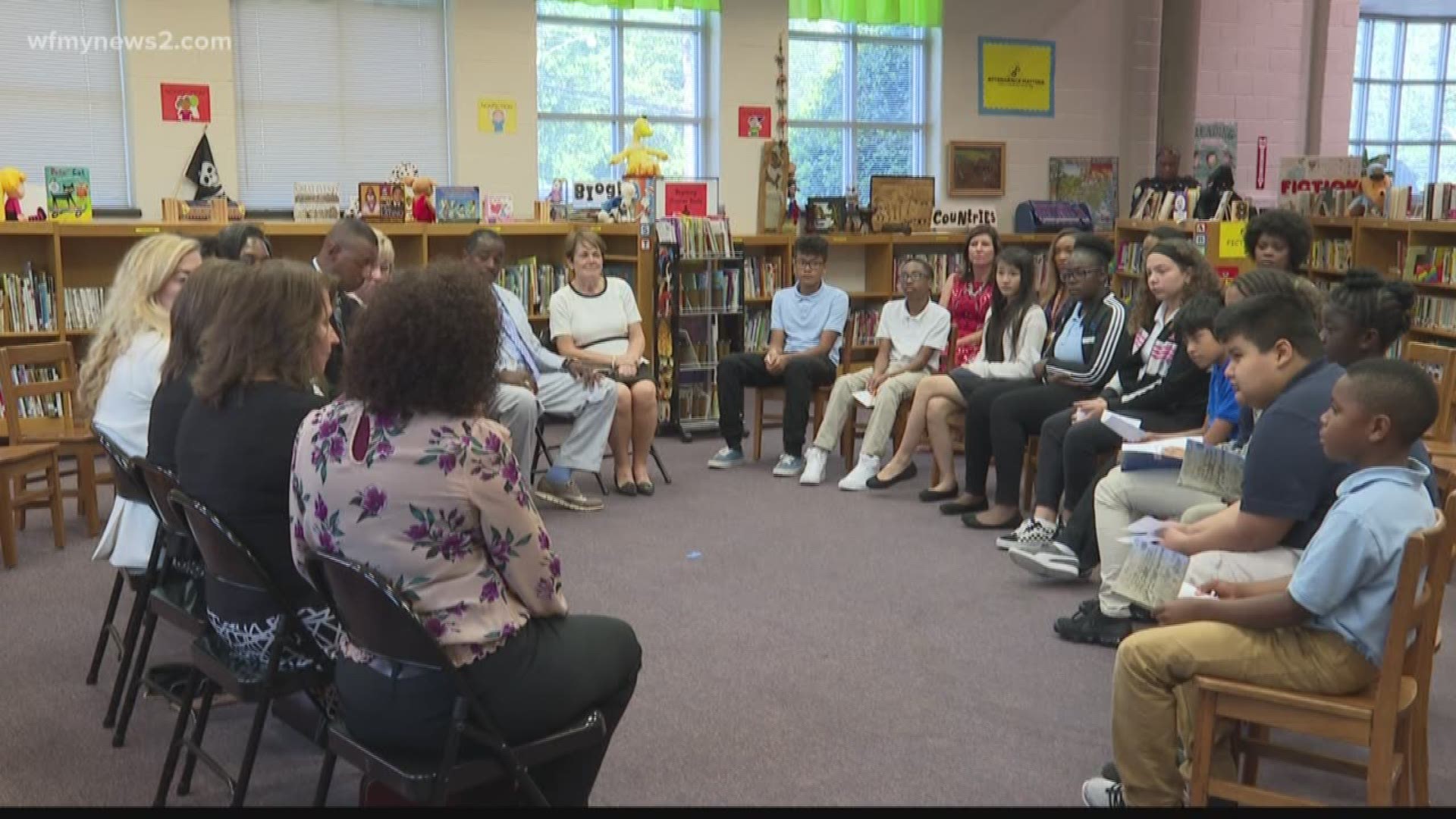 Supreme Court Justice Cheri Beasley is making rounds at schools across the state to discuss challenges students and teachers are facing in their communities. Monday she was in Winston-Salem.