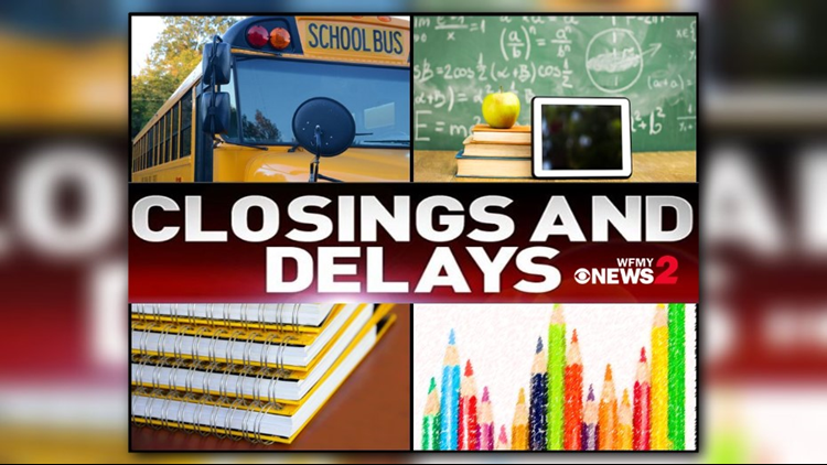 LIST: School district closings, delays, or remote learning for Wednesday, Jan. 19