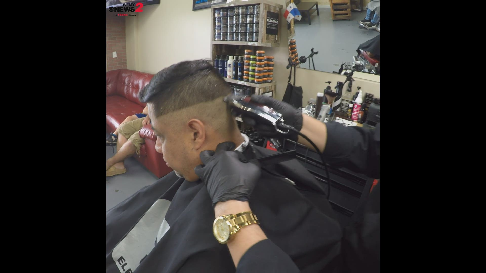 Blast Barber Studio/Barber�a has become a popular spot for locals to get their haircuts and shaves... And brews.