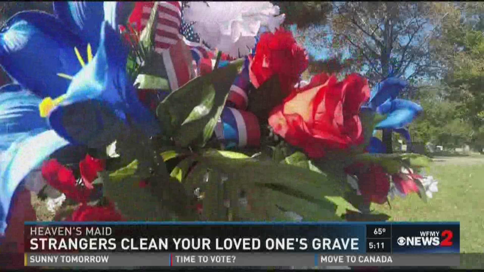 Strangers Clean Your Loved One's Grave