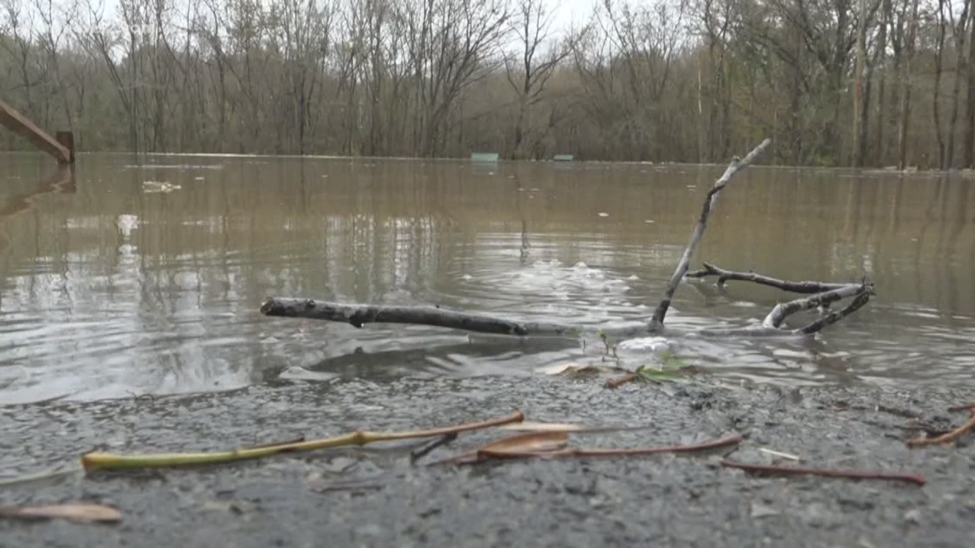 With all this rain -- the Haw River has been rising, putting people along its banks in Guilford and Alamance counties, on edge.