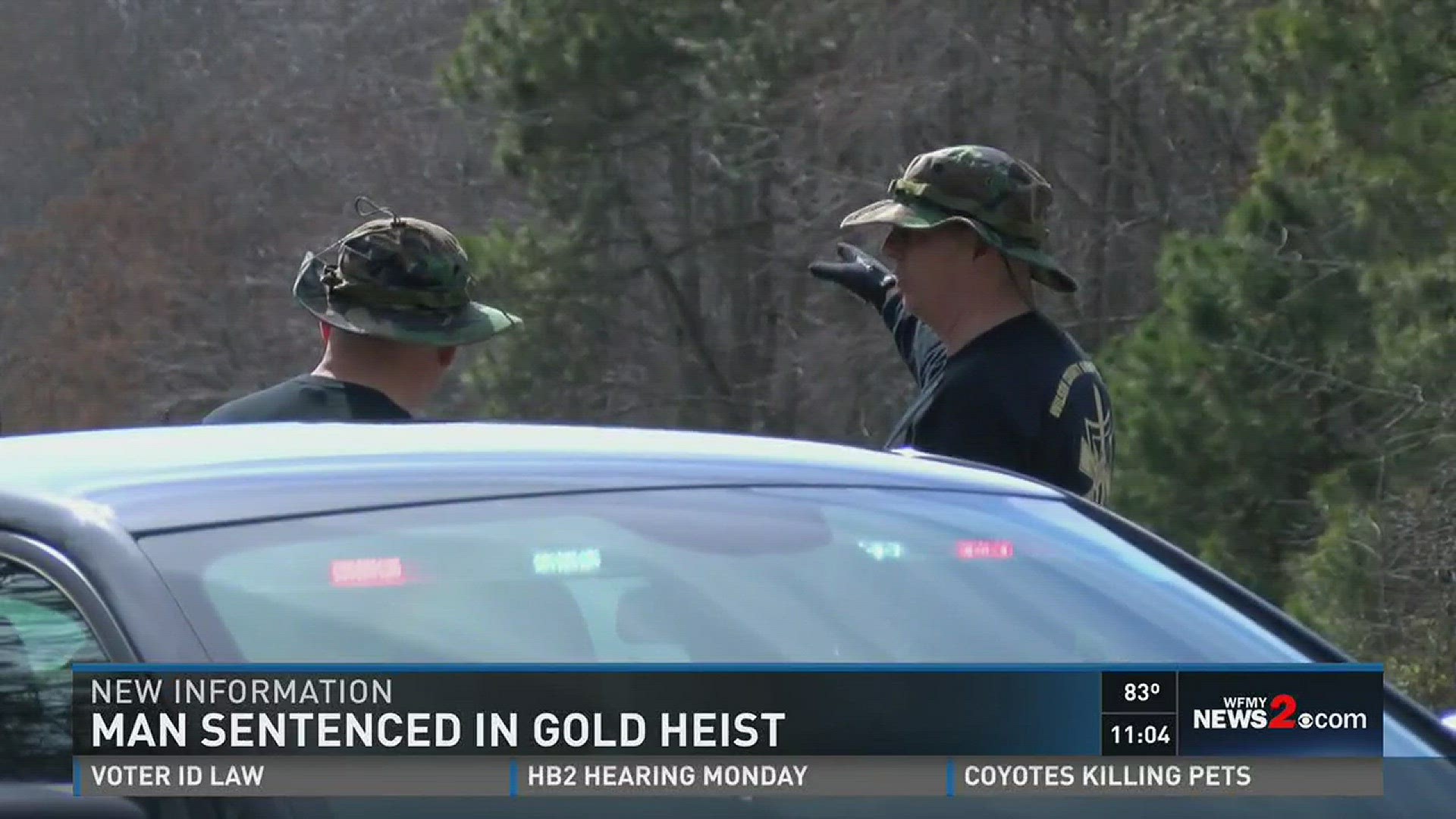 Florida Man Sentenced in North Carolina Gold Heist