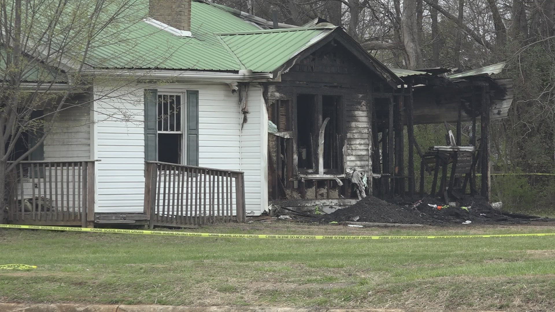Lexington fire officials said Ronnie Metcalf went missing in the fire.