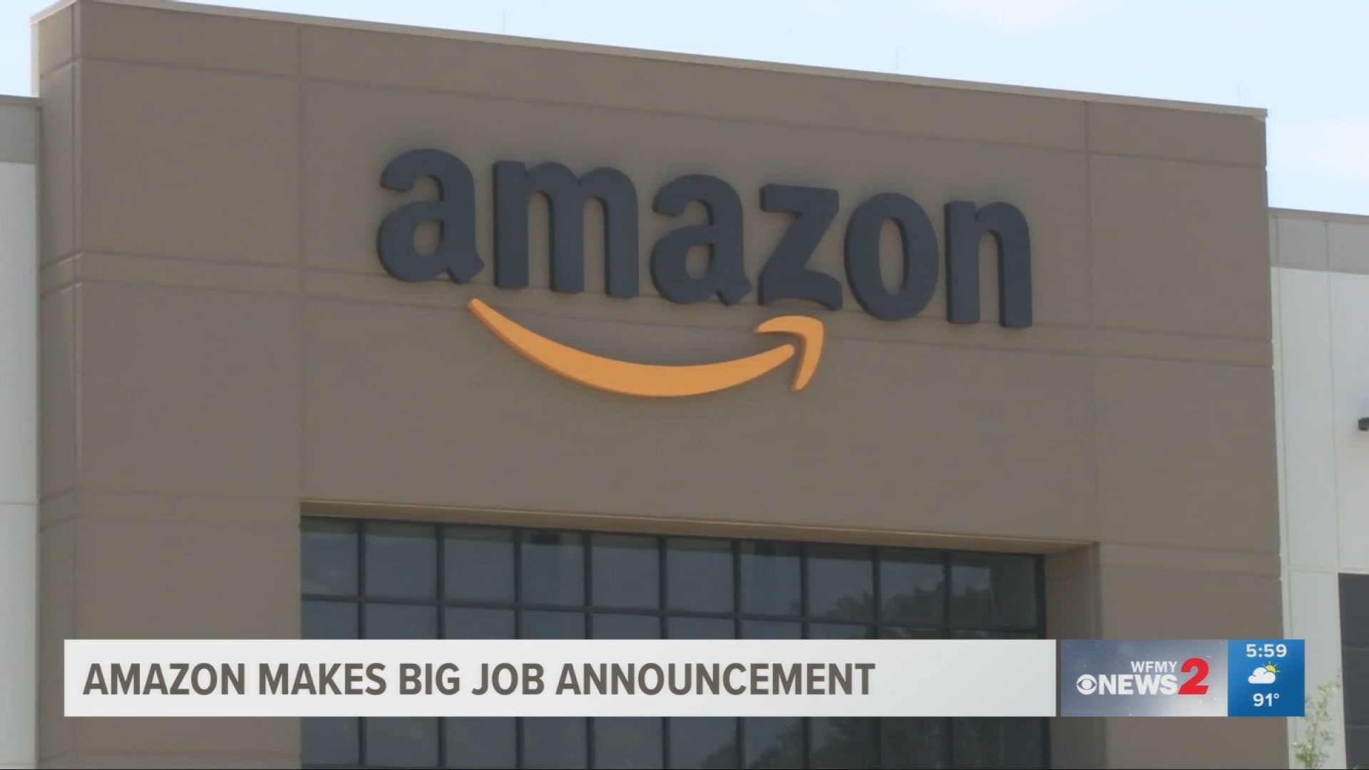 The company is offering jobs starting $15 an hour at the Kernersville fulfillment center.