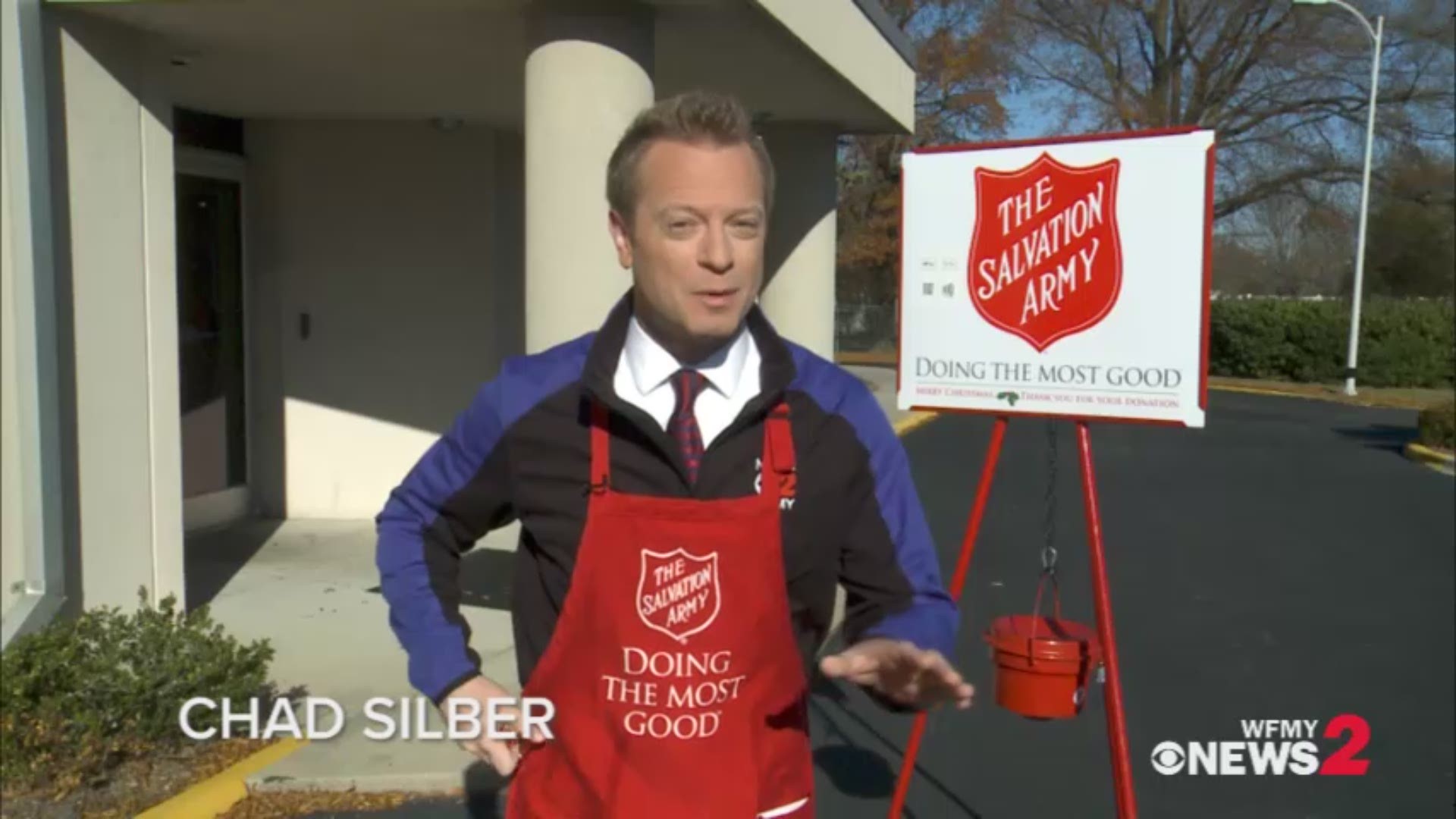 Chad Silber will be ringing the Salvation Army bells in 9 Triad cities over 5 days.