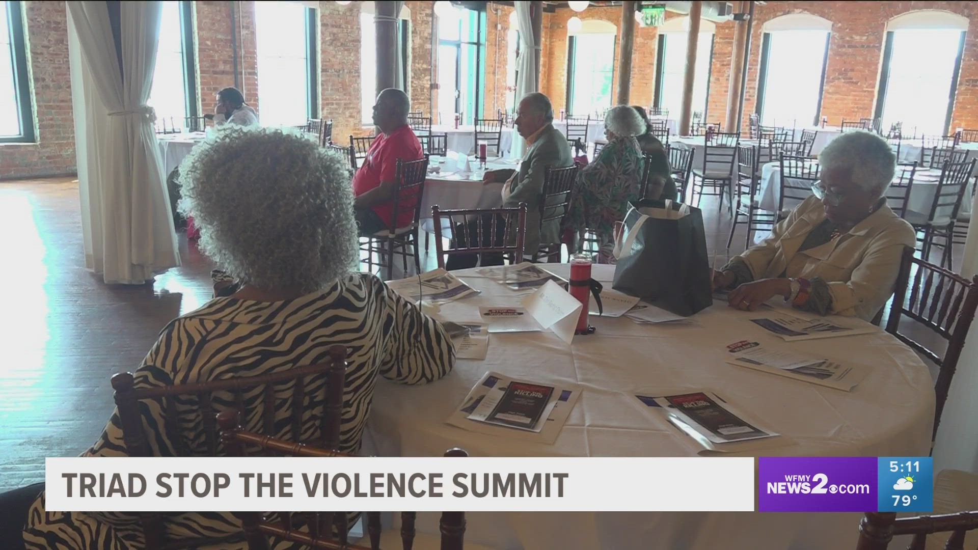 The goal is to begin working together to plan programs to combat violence.