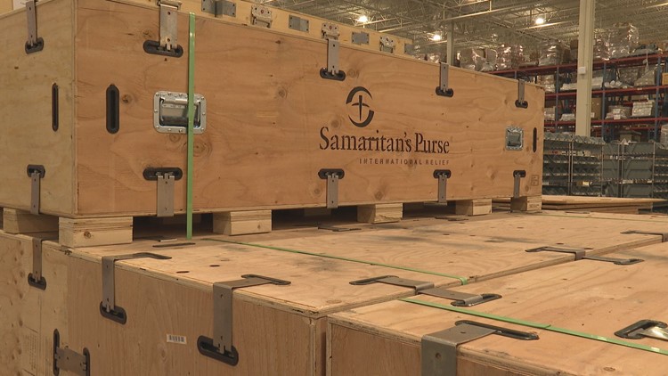 Samaritan's Purse playing major role in Ukrainian relief, sending supplies weekly from Greensboro