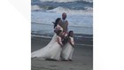 Couple takes wedding photos on Holden Beach months after Hurricane Florence interrupted dream wedding
