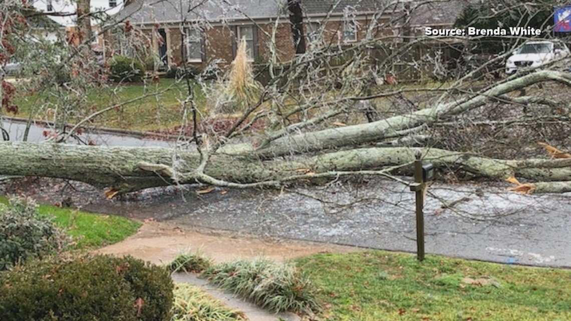 Cleanup, power restoration continue after ice storm in Greensboro - Vimarsana News