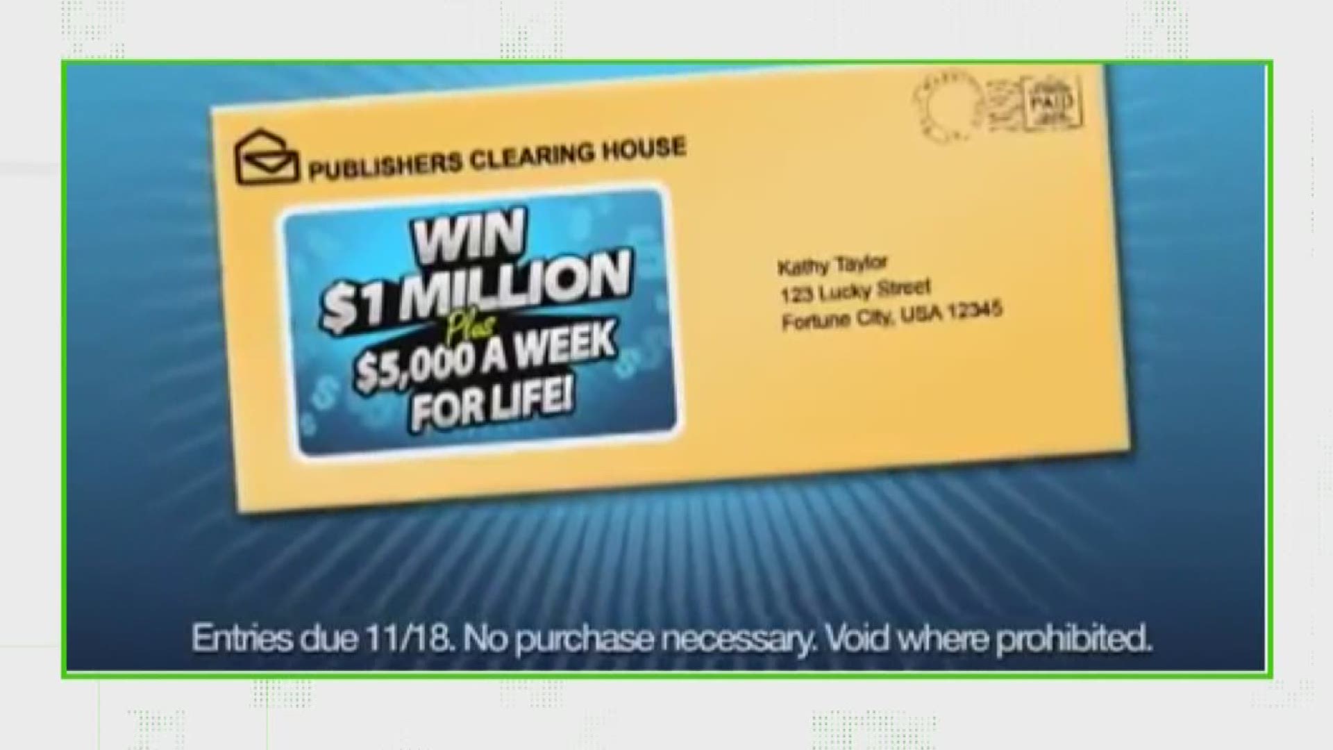 NC woman wins $10K Publishers Clearing House | wfmynews2.com