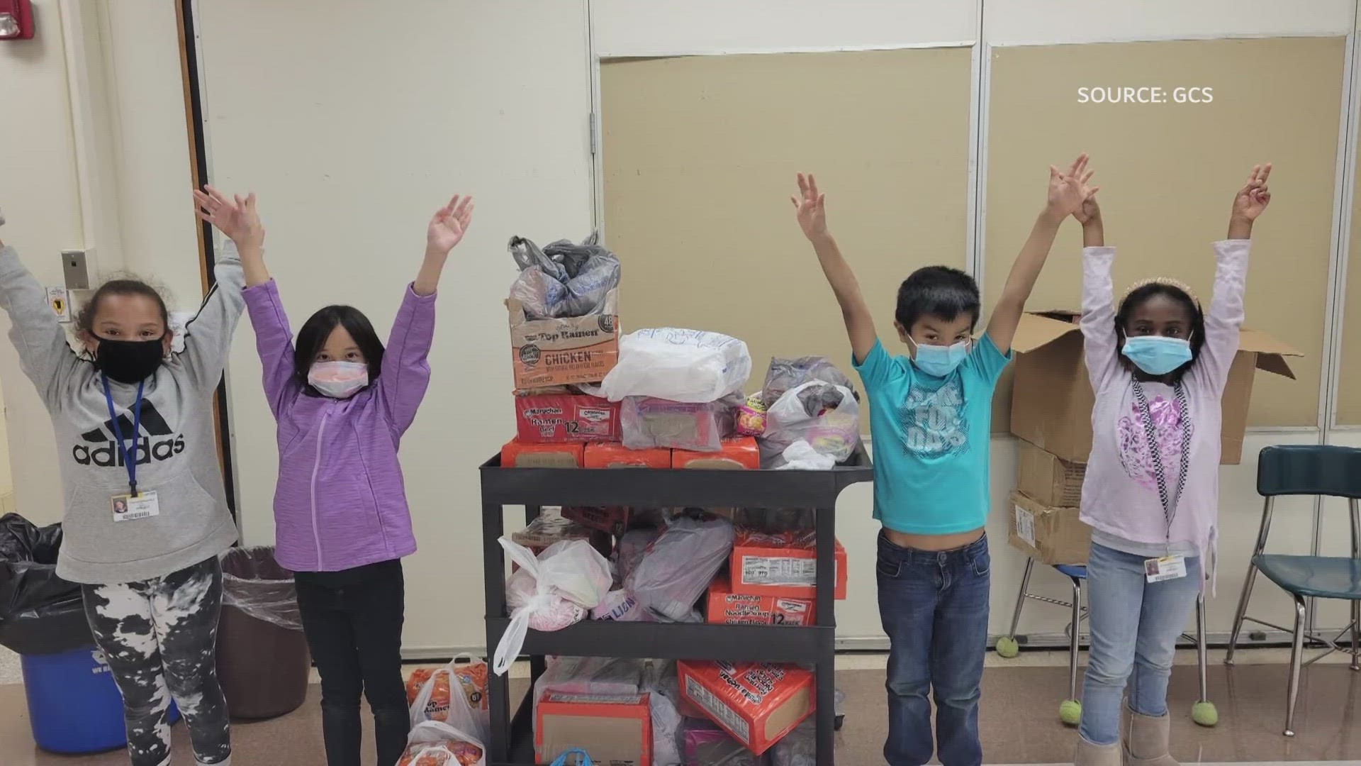 Backpack Beginnings will get a helpful boost from generous young students and staff at Frazier Elementary, who are doing their fourth-annual noodle collection.