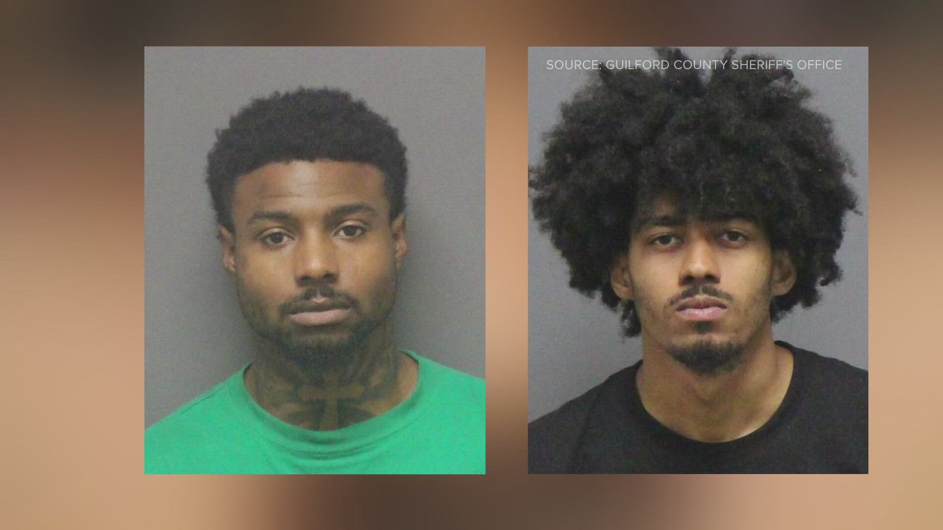 The two suspects were extradited back to Greensboro from Myrtle Beach.
