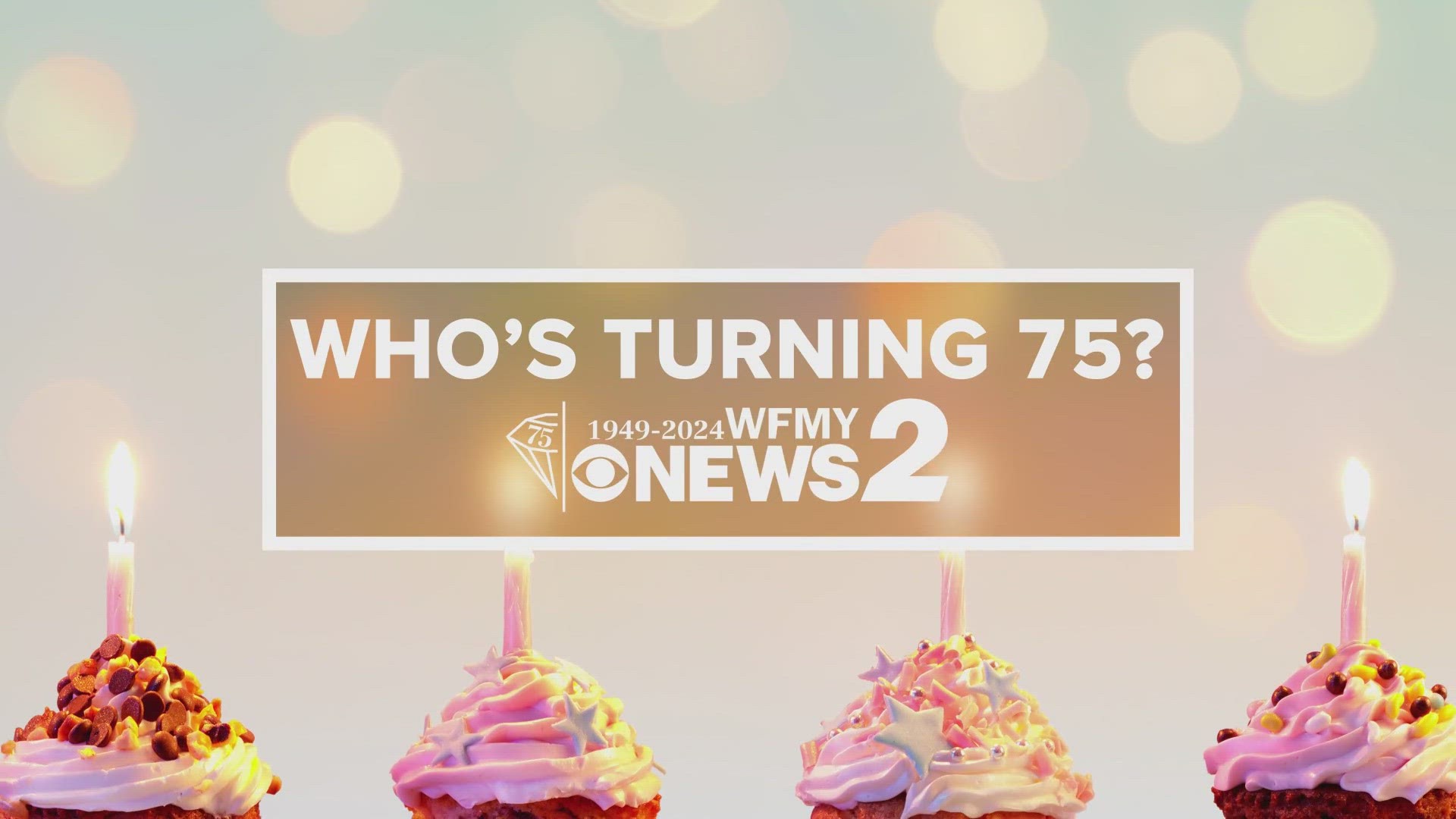 As WFMY News 2 celebrates turning 75 in 2024, we also want to celebrate the members of our community who are also turning 75!