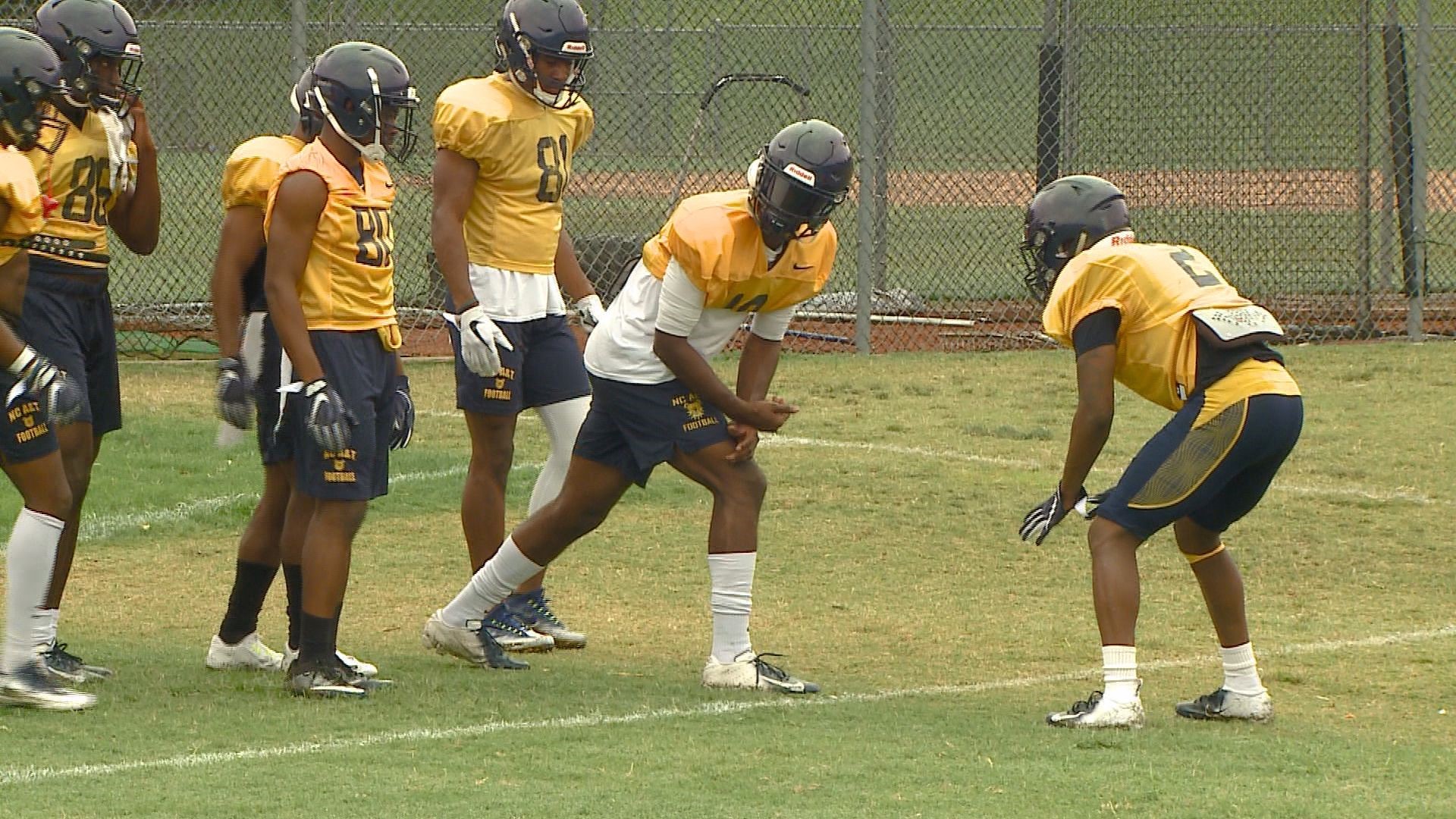 NC A&T Football Team Begins Practice