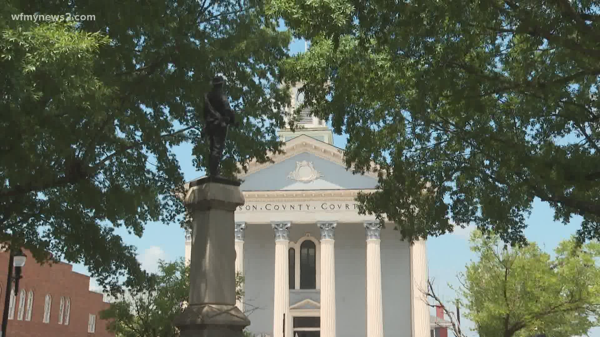 Lexington City Council passed a resolution in July asking the county commission to remove the statue. The issue wasn't on Tuesday night's agenda.