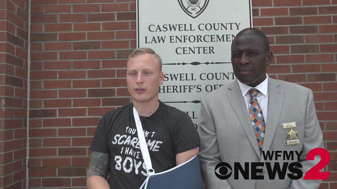 Caswell County deputy survives shooting | Full interview