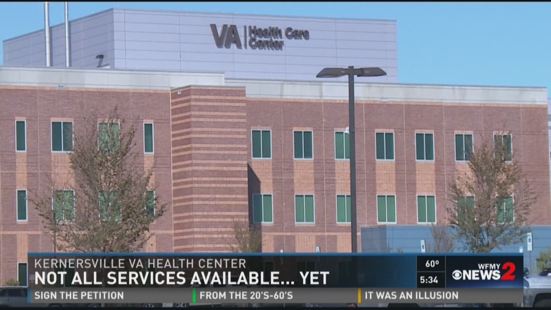 Kernersville VA Health Center: Not All Services Available...Yet