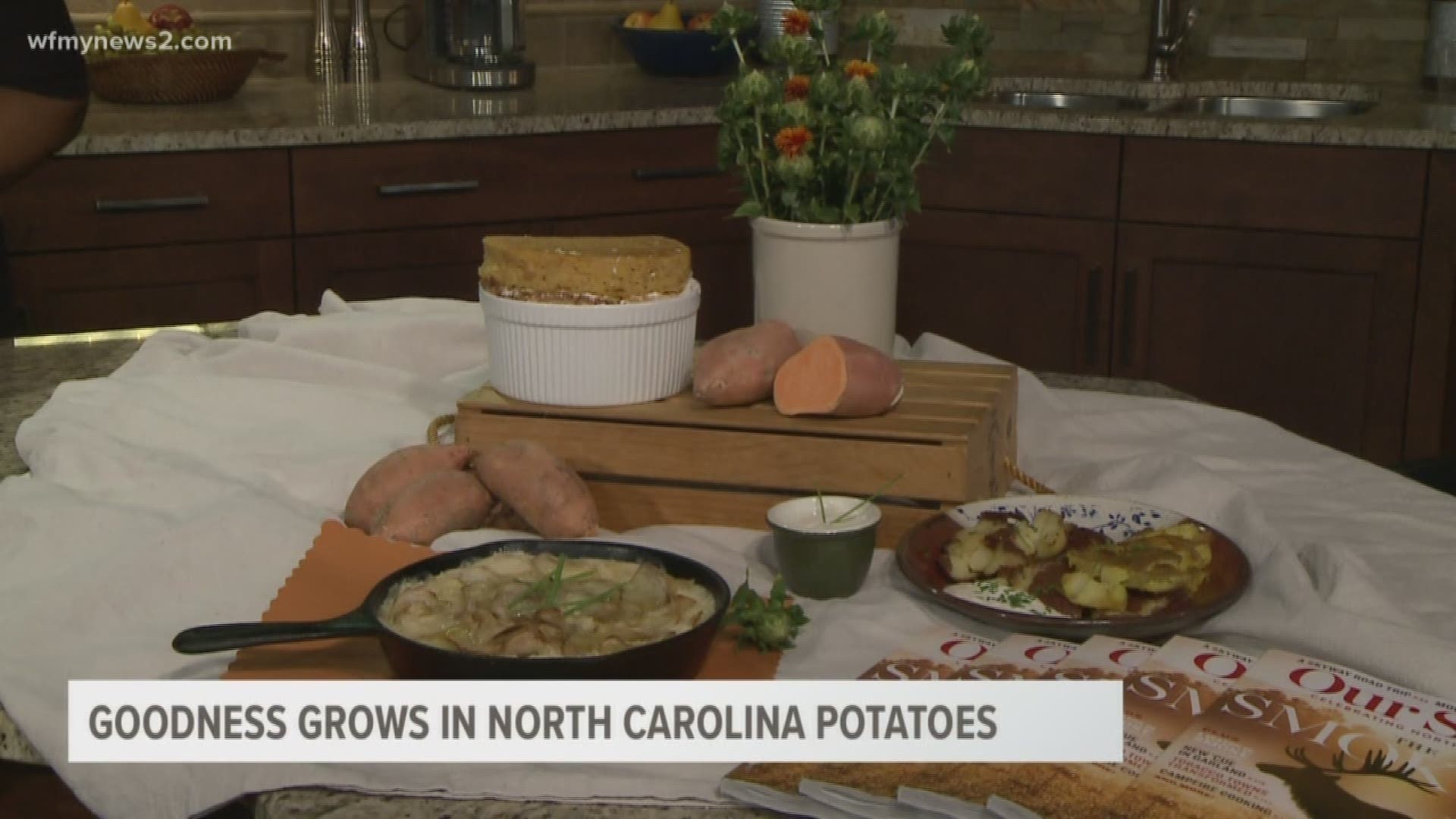 Roasted, scalloped or smashed, Our State Magazine has three delicious ways to serve up North Carolina potatoes.