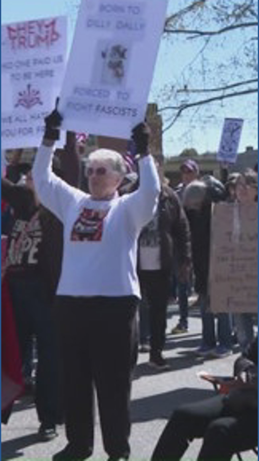 Hundreds gather in Winston-Salem for ‘No Kings’ protest | wfmynews2.com