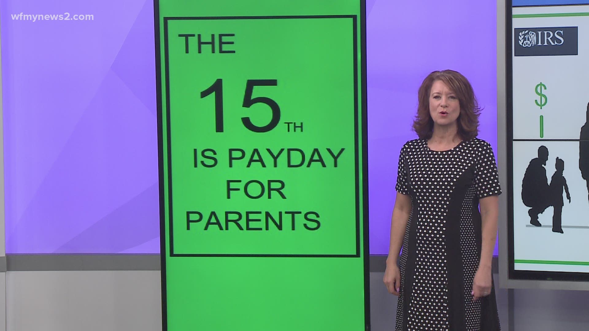 With the child tax credit, the IRS will be sending parents of kids less than 17 years old a payment.