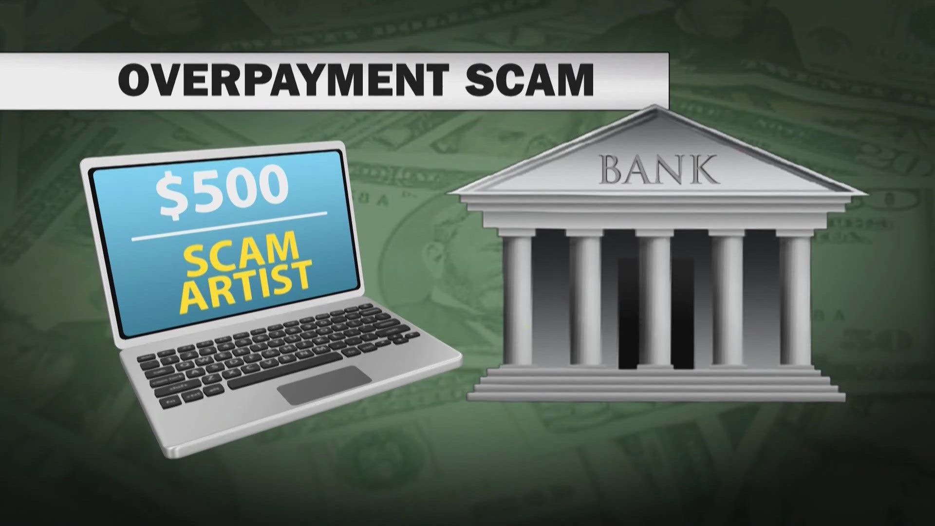 Beware of buyers who send you a check for the item you're selling....and it's more than the asking price.
